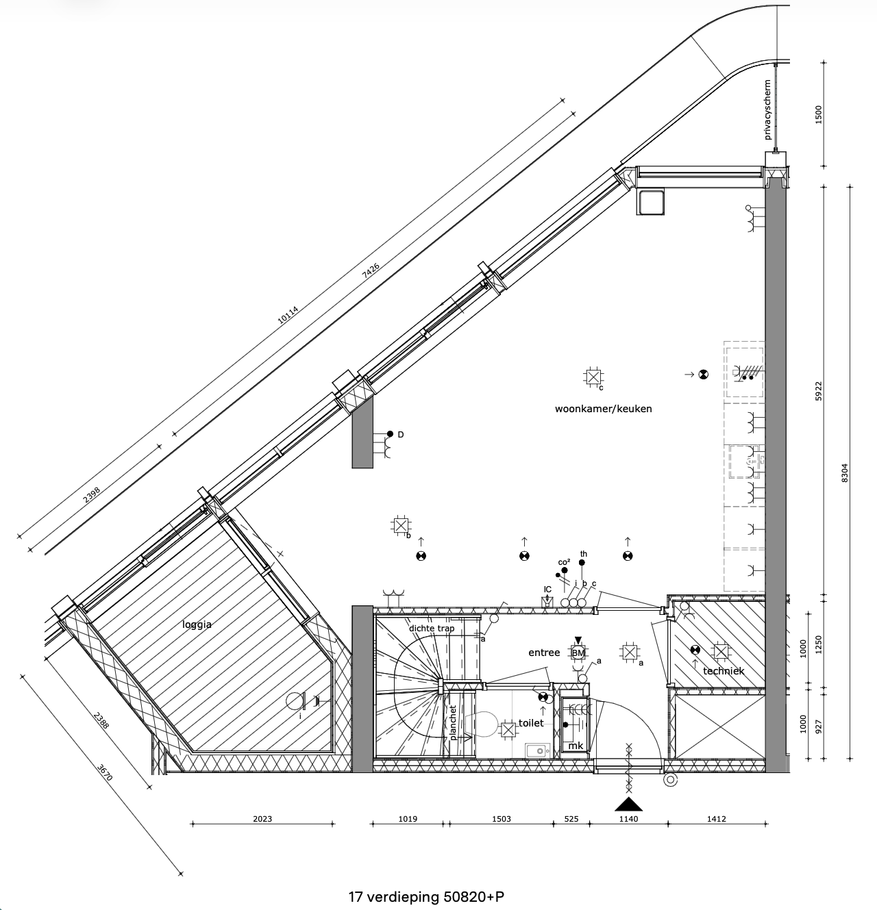 Lower floor plan