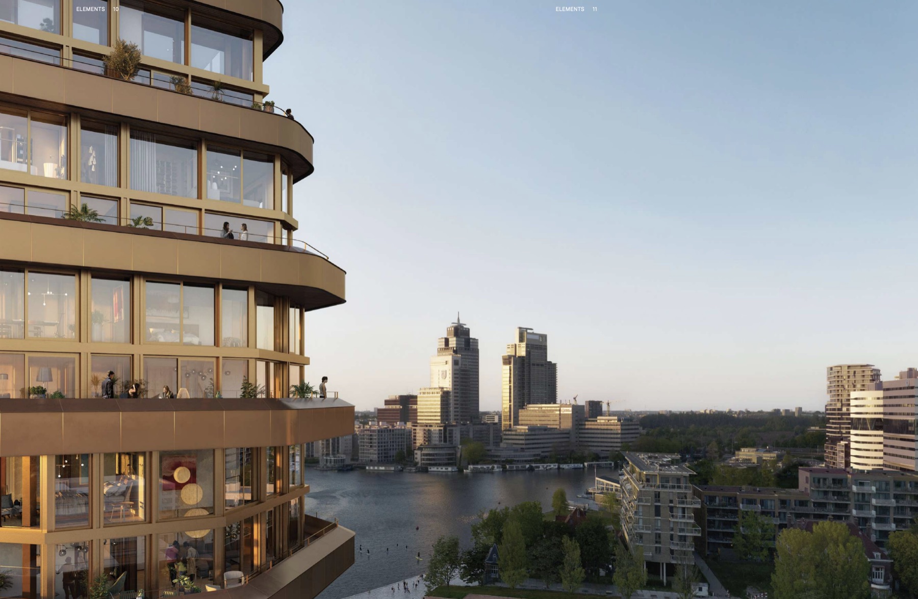 Balcony view from the tower