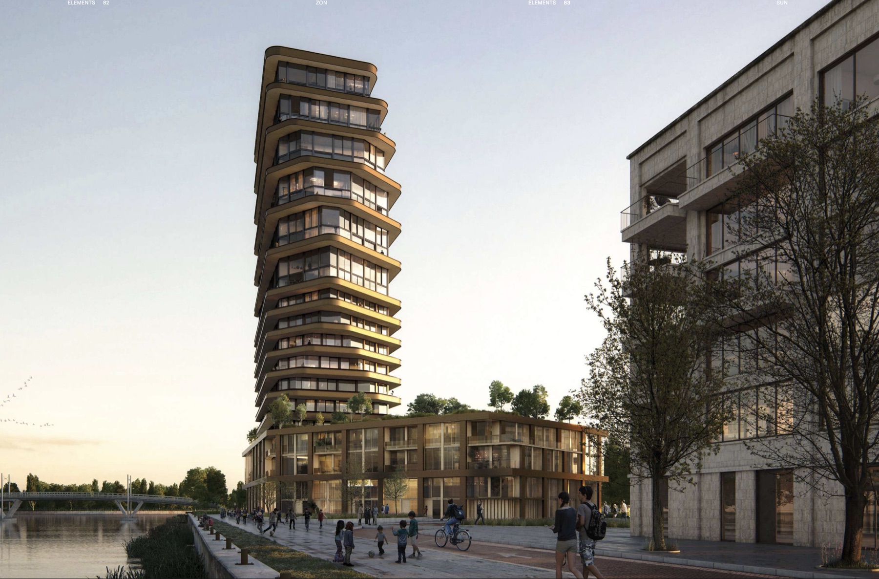 Elements Amsterdam tower